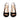 Women's Black Suede Peep Toe Slingback Heels
