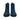 Women’s Ankle Boots with Monili Detail in Blue Suede