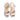 Women High-Heel Leather Sandals with pearls in Nappa White