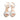 Women High-Heel Leather Sandals with pearls in Nappa White