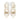 Women's Milk Leather Pumps with Museum High Heel