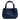 Women Intrecciato Top Handle Mini Shopping Bag in Nappa Blue