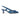 Woman Pointed Slingback with Museum Heel in Blue Orizzonte Patent Leather with on-tone accessories