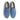 Men’s suede slip-on sneakers in Blue Jeans