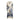 Women's Ivory and Navy Botanical Print Midi Dress