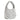 Women Intrecciato Top Handle Mini Basket Bag in Nappa Silver