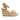 Women Platform Wedge Spiga Sandals in Beige