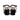 Women's Circle Leather Sandals in Galassia Black