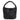 Women Intrecciato Top Handle Mini Basket Bag in Nappa Black