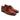 Men’s Leather Derby Shoes in Cognac Brown