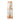Women's Printed Wide-Leg Wrap Pants in Orange Silk Twill