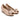 Women Open-Toe Wedges in Nappa Leather Nude