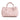 Women Intrecciato Top Handle Shopping Bag in Nappa Pink