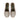 Women's Beige and White Raffia Woven Slippers Shoes
