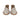 Women's Beige and White Raffia Woven Slippers Shoes
