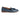 Women Lasered Nappa Leather Slip on in Blue Navy