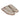 Women's Beige and White Raffia Woven Sabot