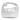 Brigitte Knot Women Leather Intreccio Hobo Bag in Nappa White and Laminated Silver