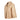 Women Cropped Nappa Leather Jacket in Beige