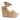 Women Platform High Wedge Spiga Sandals in Beige