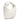 Brigitte Knot Women Leather Intreccio Hobo Bag in Nappa White and Ivory