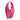 Brigitte Petite Women Hobo Intrecciato Bag in Nappa and Suede Leather Fucsia