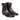Women’s Ankle Boots in Metallic Midnight Blue Leather