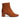 Women Dressy Suede Leather Booties in Cuoio