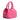 Women's Leather Lucia Bag Intrecciato Optical in Nappa Fucsia