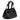 Women Intrecciato Top Handle Mini Shopping Bag in Nappa Black