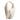 Brigitte Petite Women Hobo Intrecciato Bag in Nappa and Patent Leather Ivory
