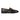 Women's Black Leather Loafers with Gold Studs & Horsebit Detail