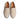 Men Slip On Intrecciato Nabuk Leather Shoes in Shell