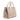 Twist Large Suede Leather Tote in Oasi