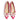 Women Pointed Ballet Flats With Flower in Rosa