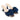 Women Satin Rose Slip-on in Deep Blue Suede