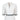 Women's Long Cotton Dress in White, Grey and Blue Prussia