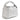 Women Intrecciato Loop Handle Mini Bag in Nappa Silver