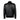 Men Bomber Jacket with Pocket in Nappa Black