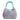 Women's Leather Lucia Bag Intrecciato Optical in Nappa Fucsia and Twinkletif