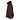 Women's Cashmere Jacket with Rex Fur in Brown