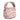 Women Intrecciato Top Handle Mini Basket Bag in Nappa Pink