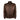 Men Bomber Jacket in Nappa Brown