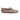 Men's Slip-on Leather Driver Loafer with laces in Suede Soft Taupe