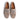 Men's Slip-on Leather Driver Loafer with laces in Suede Soft Taupe