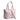 Sophia Petite Intrecciato Optical Shopping Bag in Pearlized Pink