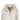 Women's Cashmere Puffer Jacket with Fox Fur Collar in Ivory