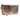 Women Intrecciato Laminated Leather Soft Pouch Intrecciato in Rose Gold