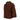 Women Cropped Suede Leather Jacket in Chocolate