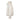Women's Cashmere Puffer Jacket with Fox Fur Collar in Ivory